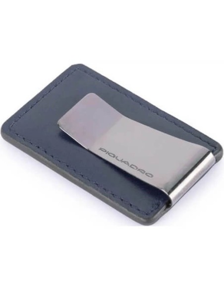 Piquadro Bold blue money clip - PP4857BO / BLU