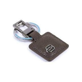 Piquadro Black Square keyring dark brown - PC3757B3 / TM