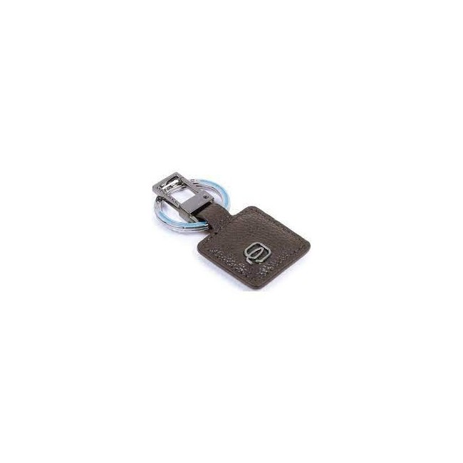 Piquadro Black Square keyring dark brown - PC3757B3 / TM