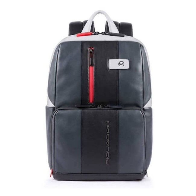 Piquadro Urban gray and black backpack CA3214UB00 / GRN