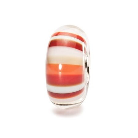 Strawberry Stripes Bead - 61465