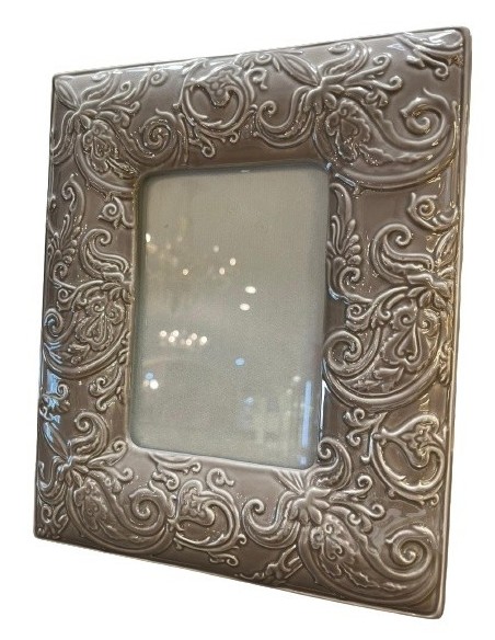 Cornice Etro Rilievo in ceramica grigia 3201886743