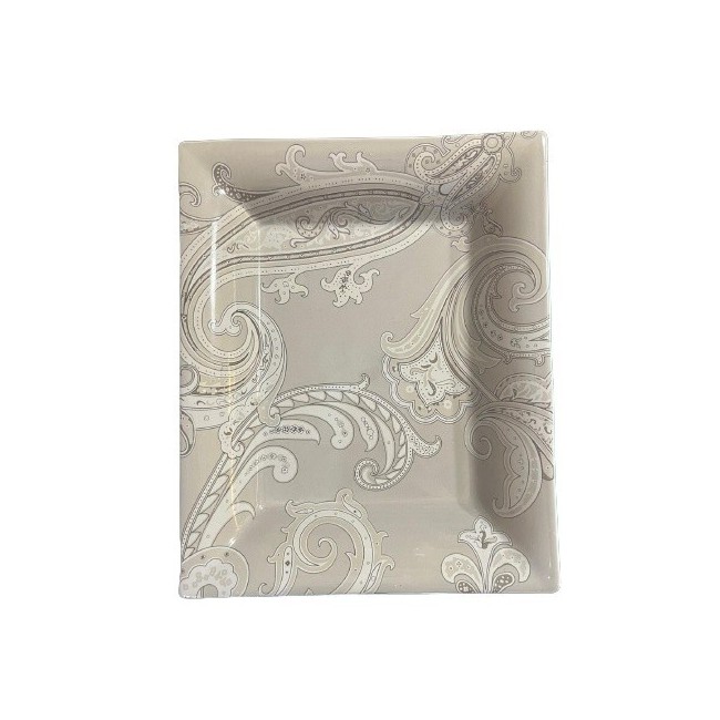 Etro Maia gray rectangular valet tray 31886-8874-2