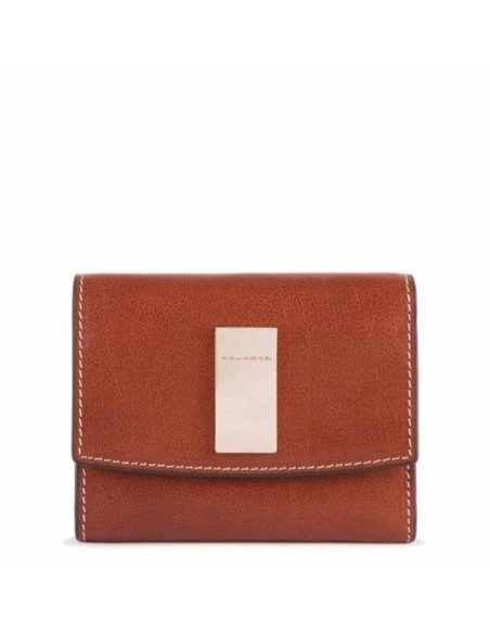Portafoglio donna Piquadro Dafne cuoio PD4571DFR/VECU