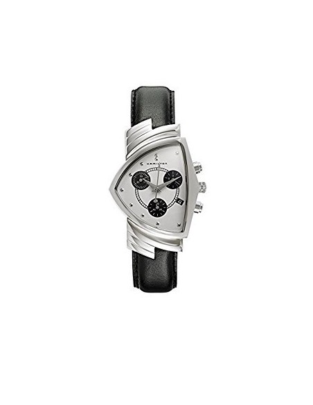 Hamilton Ventura Chrono white quartz watch H24412712