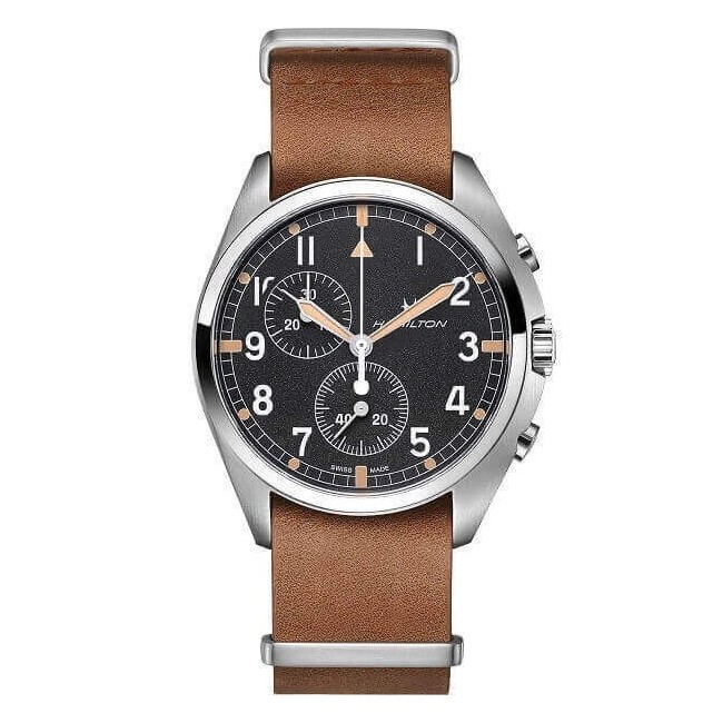 Hamilton Pilotenleder in Khaki – H76522531