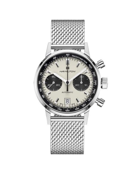 Hamilton Intra-Matic Chrono Auto Weiß - H38416111