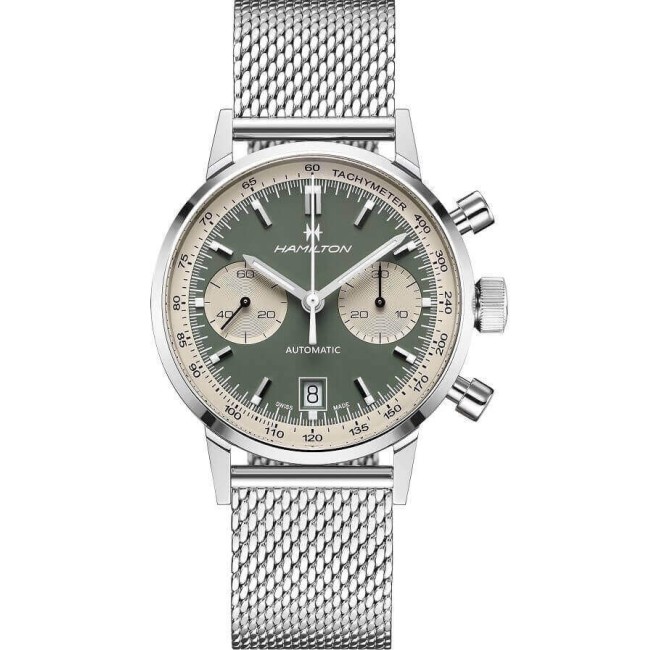 Hamilton Intra-Matic Chrono Auto Green - H38416160