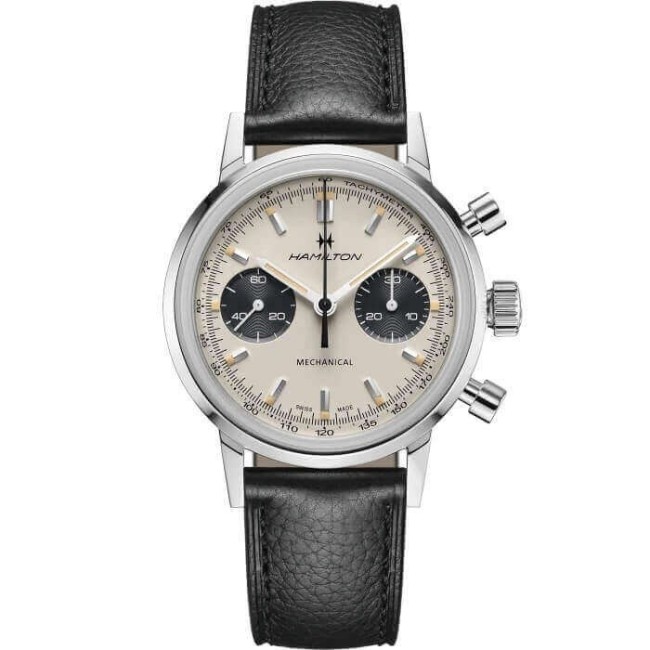 Orologio Hamilton Intra-Matic Chrono H manuale Bianco H38429710