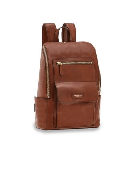 The Bridge Alberto Rucksack aus hellbraunem Leder - 06310201