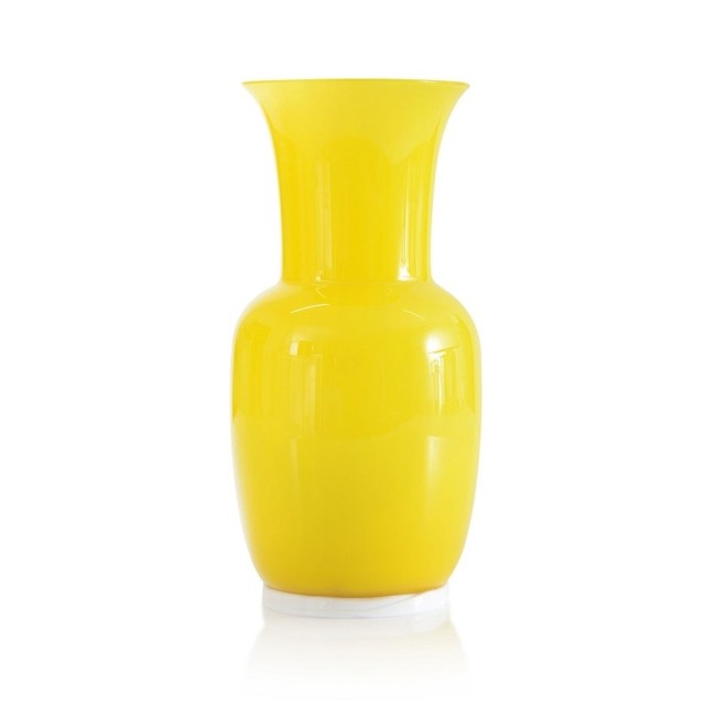 Vaso Venini Opalino medio Giallo - 706.22