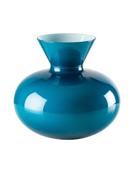 Venini vase Idria horizon and lattimo 706.41