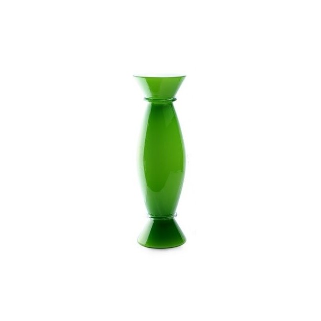 Venini Vase Acco Mendini Grüne Farbe 706.70
