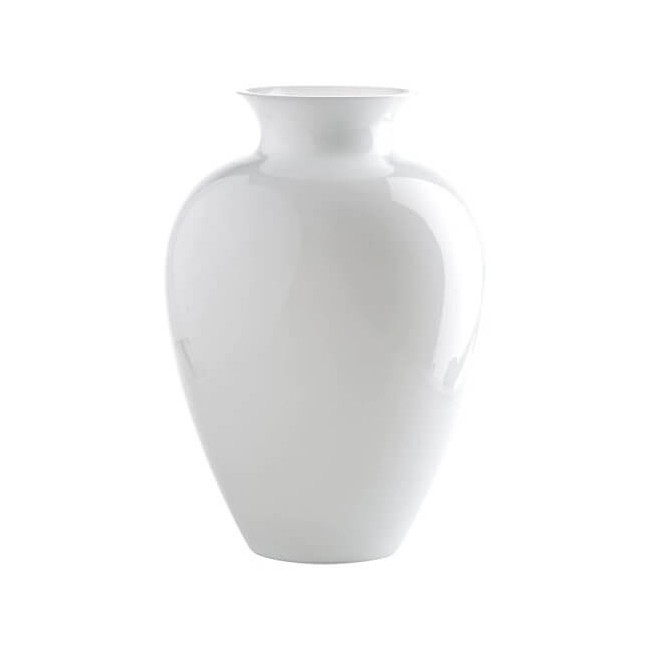 Mittlere Vase Venini Labuan weiß 706.63