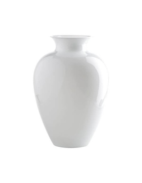 Medium vase Venini Labuan white 706.63