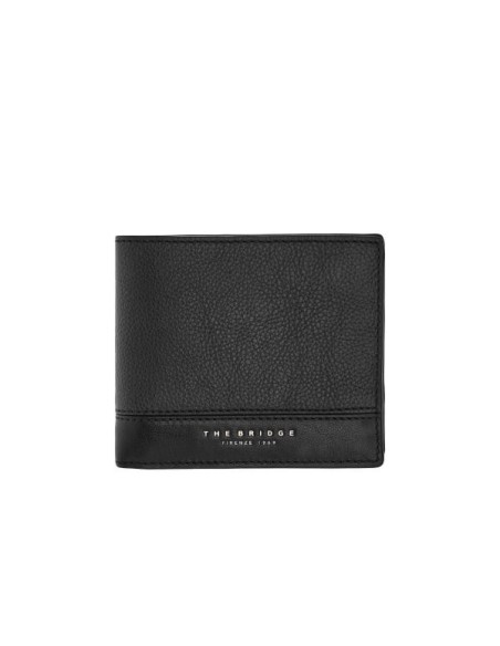 Herrenbrieftasche The Bridge Alberto schwarz - 014152BX