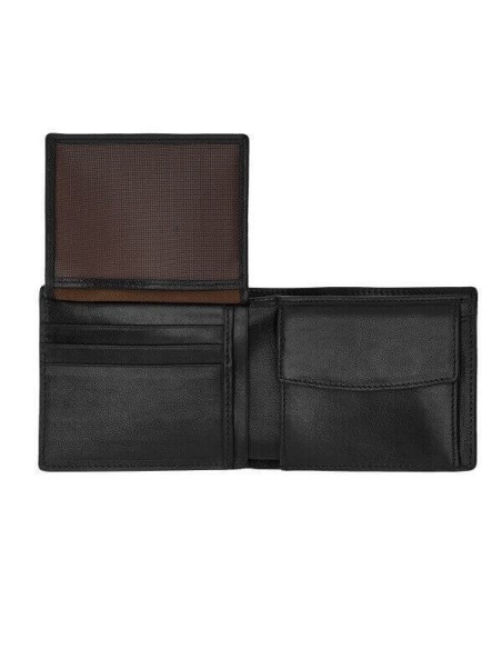 Herrenbrieftasche The Bridge Alberto schwarz - 014152BX