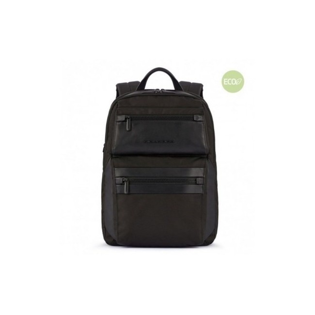 Piquadro Woody schwarzer Computerrucksack CA5755S117 / N