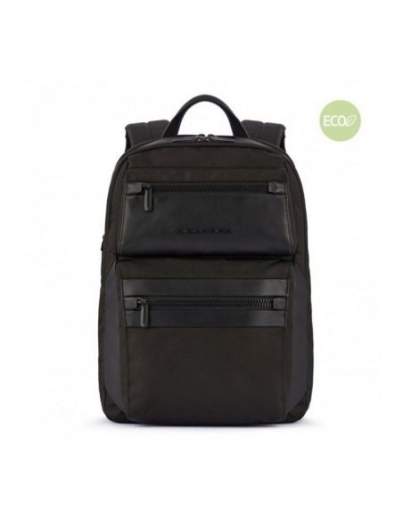 Piquadro Woody schwarzer Computerrucksack CA5755S117 / N