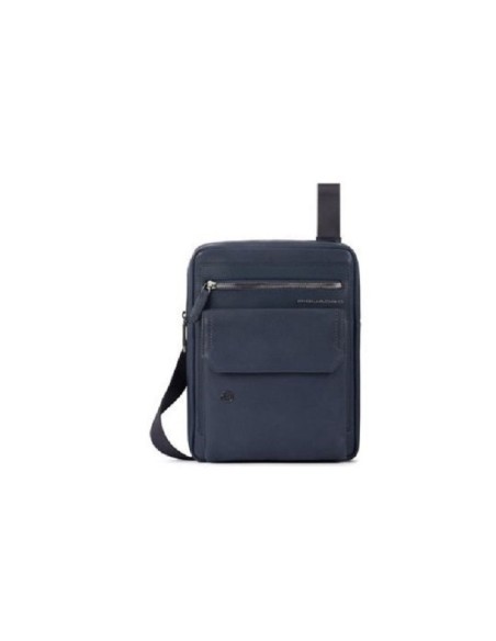 Borsello in pelle Piquadro Martin blu - CA1816S116/BLU