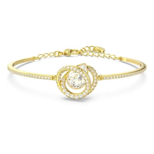 Swarovski Generation gold bracelet with crystal pavè 5636585
