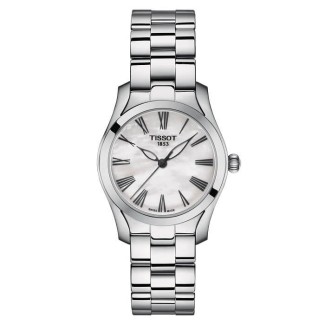Tissot T-Wave quartz mother of pearl watch T1122101111300