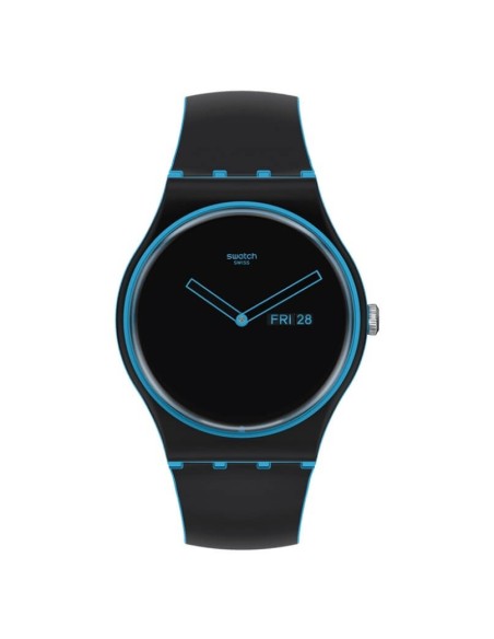 Orologio Swatch Minimal Line Blue Nero - SO29S701