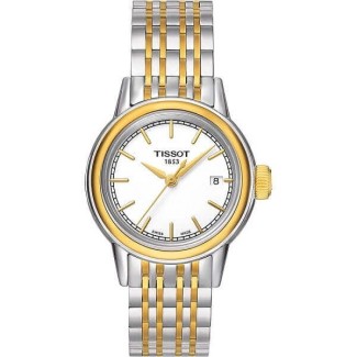 Tissot Carson Lady zweifarbige Uhr T0852102201100