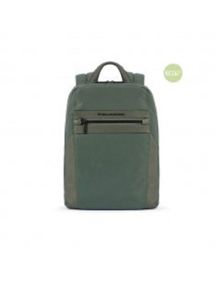 Zainetto Piquadroin tessuto verde Woody CA5754S117/VE