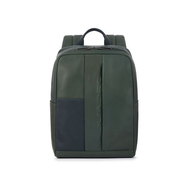 Piquadro backpack computer holder Steven green CA5662S118 / VE