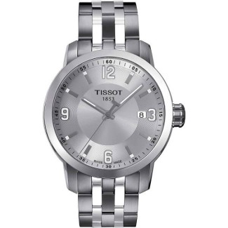 Tissot PRC200 Silberne Herrenuhr T0554101103700