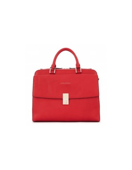 Woman briefcase iPad holder Piquadro Dafne red - CA5735DF / R