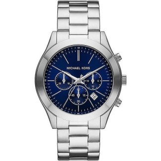 Orologio uomo Michael Kors Slim Runway blu MK8917