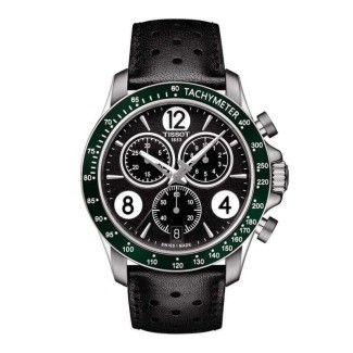 Men's Chrono Watch Tissot V8 black and green - T1064171605700