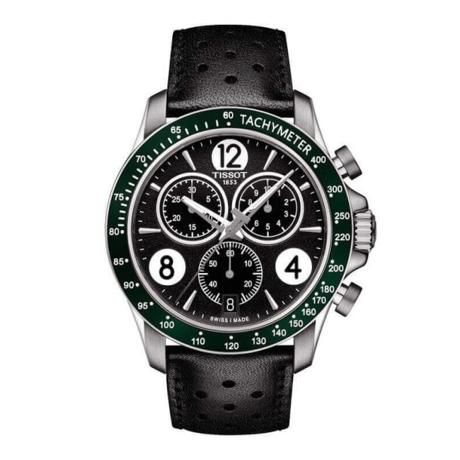 Herren-Chronouhr Tissot V8 schwarz und grün - T1064171605700