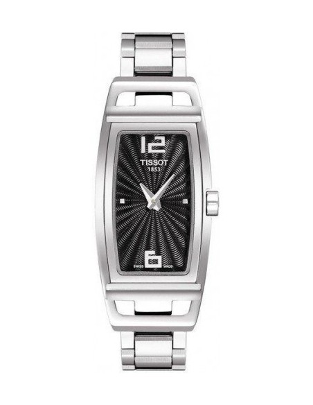 Orologio Tissot T-Trend Lady nero rettangolare T0373091105700