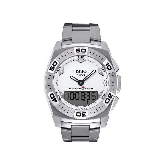 Tissot watch T-Touch Racing- white - T0025201103100