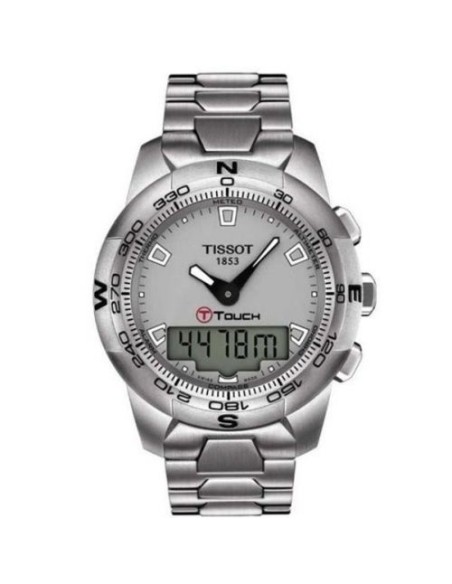Gray Tissot T-Touch Watch - T0474201107100