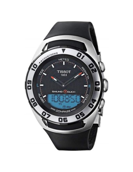 Black Tissot Sailing-Touch Watch - T0564202705101