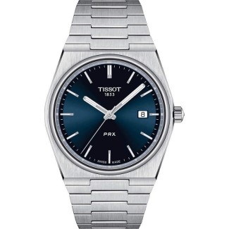 Orologio Tissot PRX al quarzo blu -  T1374101104100