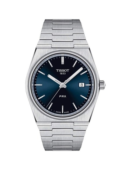 Tissot PRX blaue Quarzuhr - T1374101104100