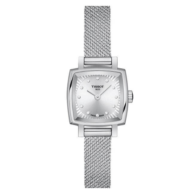 Tissot Lovely Square weiße Uhr T0581091103600