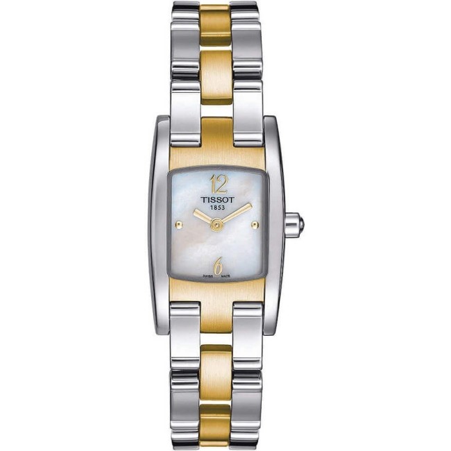Orologio donna Tissot T3 quadro bicolore - T0421092211700