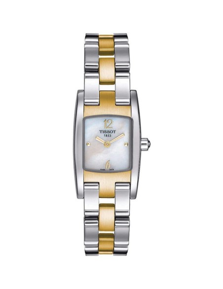 Orologio donna Tissot T3 quadro bicolore - T0421092211700