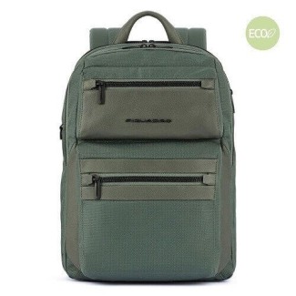 Piquadro Woody grüner Computerrucksack - CA5755S117 / VE