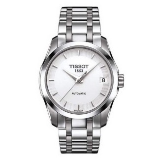 Tissot Couturier Automatic White Watch T0352071101100