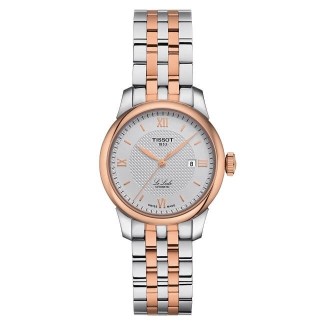 Tissot Le Locle Lady weiß und rosé Uhr T0062072203800