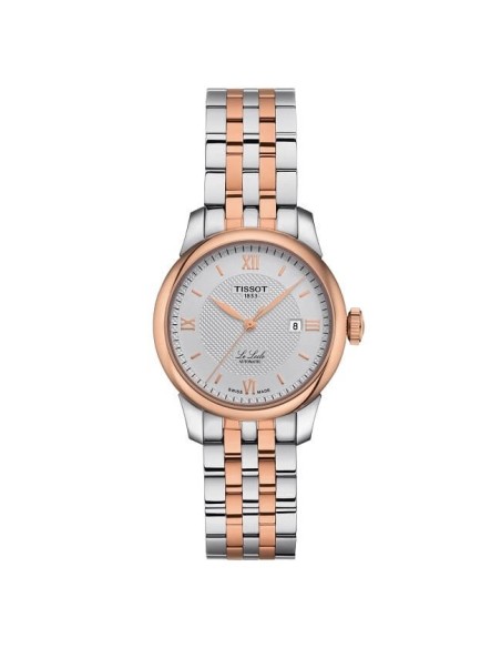 Tissot Le Locle Lady white and rosé watch T0062072203800