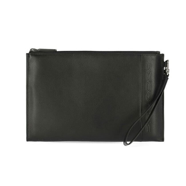Pochette da polso Piquadro in pelle nera - AC5099S118/N