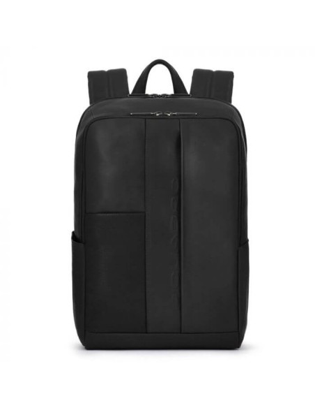 Piquadro Black leather backpack Steven - CA3214S118 / N